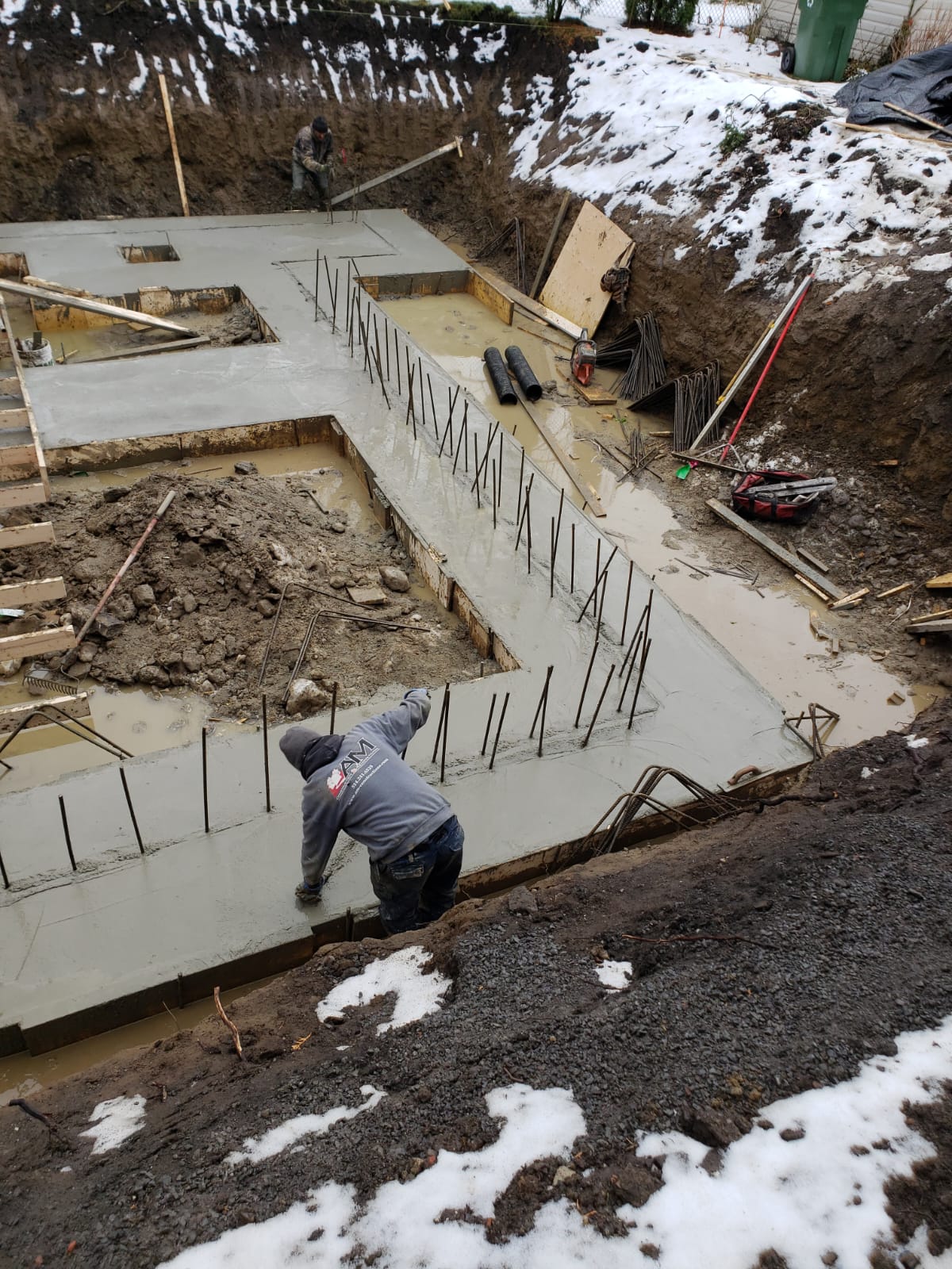 New Foundation Installation